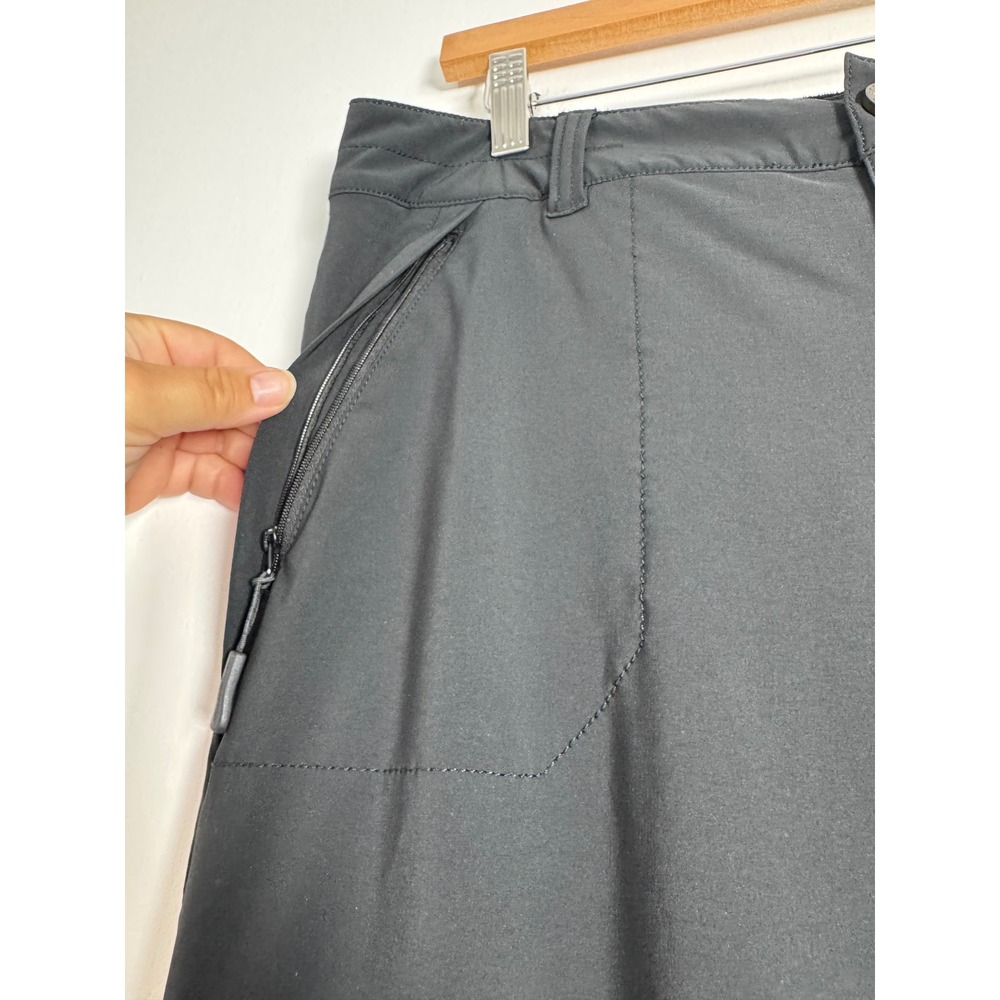 Outdoor Eddie Bauer Womens 10T Fleece Lined Cargo Pants Black Tall Insulated - Picture 9 of 11